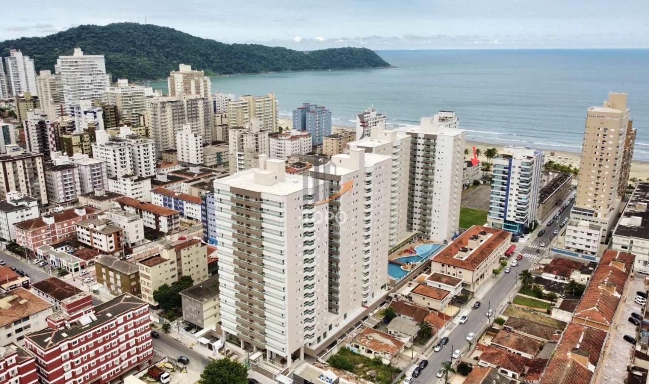 Kitnet Pe Na Areia Vista Mar - Boqueirao Praia Grande-Sp Praia Grande (Santos) Exterior foto